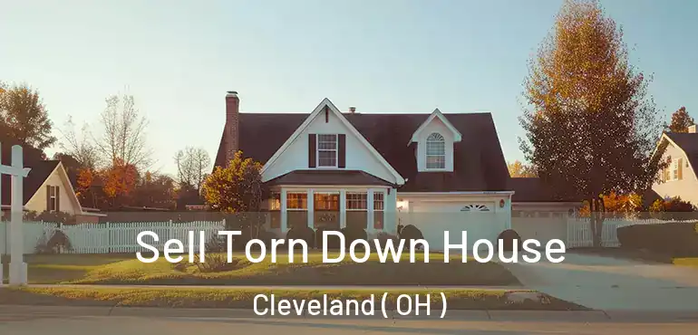  Sell Torn Down House Cleveland ( OH )